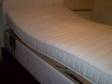 Ajustable, Massaging 4`6 Double bed with Memory foam mattress