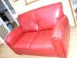 FREE RED Leather Sofa,  2